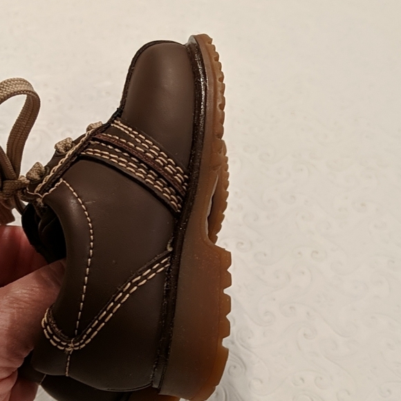 GYMBOREE BROWN DRESS SHOE 1 MONTH - Picture 7 of 7